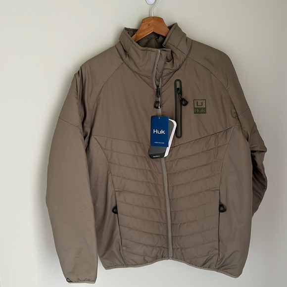NWT Huk Zip Up Jacket - Picture 1 of 3